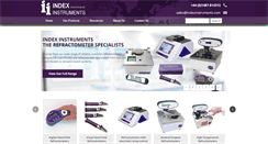 Desktop Screenshot of indexinstruments.com
